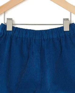 Acanthe Bloomer velours Bleu Cheap