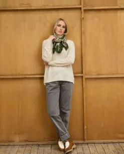 Acanthe Carré en laine imprimé patchwork imprimépatchwork Cheap