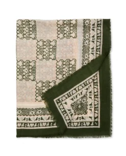 Acanthe Carré en laine imprimé patchwork imprimépatchwork Cheap