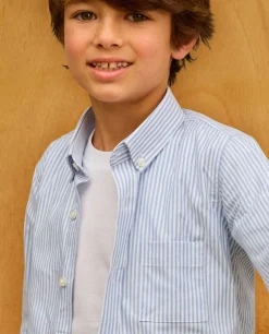 Acanthe Chemise manches longues rayure oxford ciel rayureoxfordciel Fashion