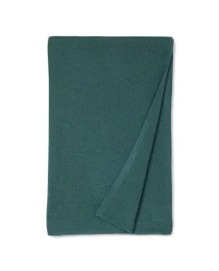 Acanthe Echarpe longue vert grisé 100% cachemire Vertgrisé Discount