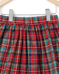 Acanthe Jupe écossais rouge/vert écossaisrouge/vert Fashion