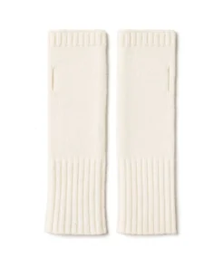Acanthe Mitaines écru 100% cachemire Ecru Online