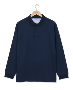 Acanthe Polo col jersey Marine Sale