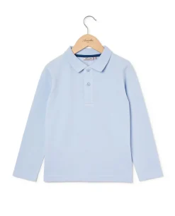 Acanthe Polo piqué manches longues Ciel Online