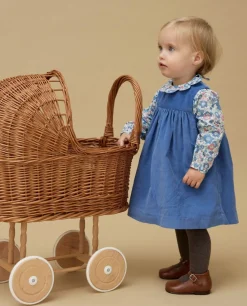 Acanthe Robe velours Bleu Shop